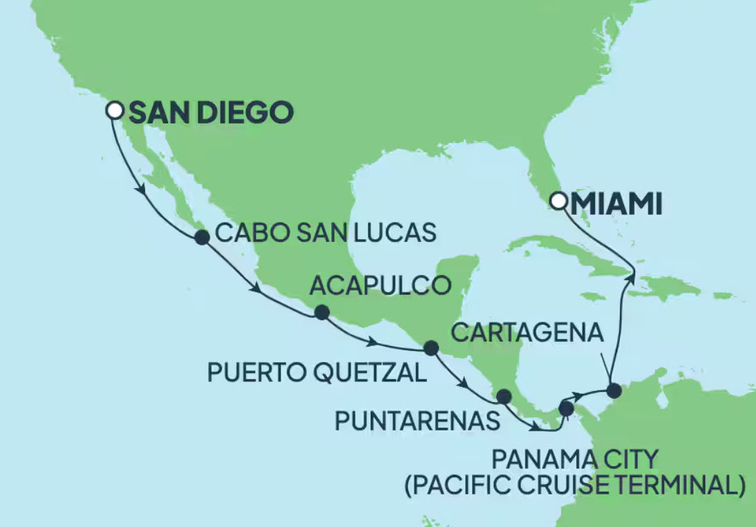 15-Day Panama Canal Feb. 2026