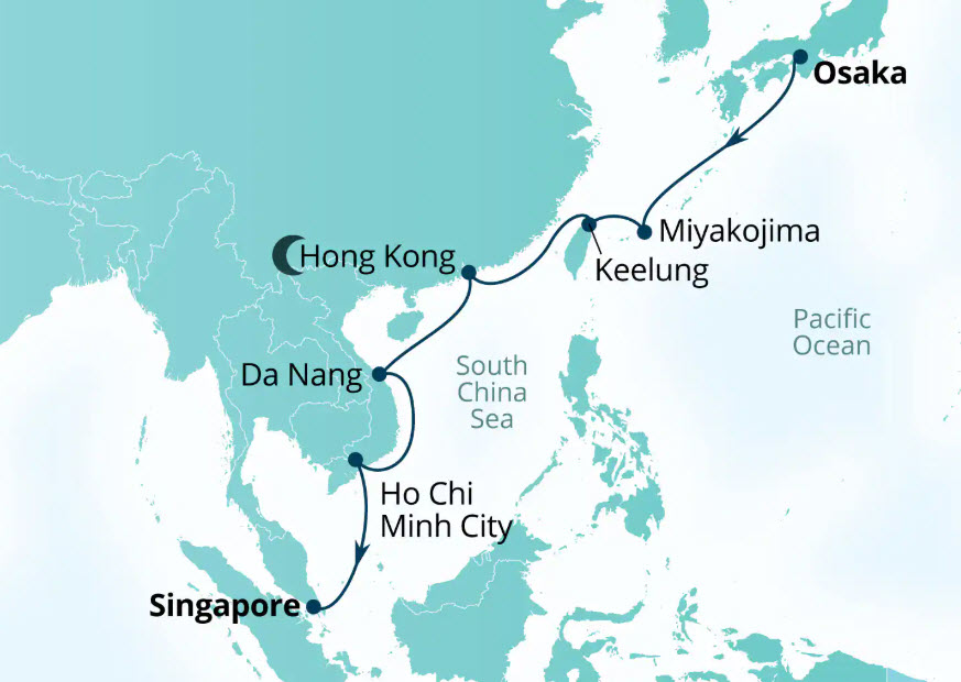 14-Day Japan cruise Sept. 26