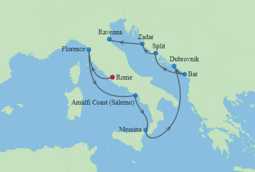 11-Night Italy and Croatia Cruise