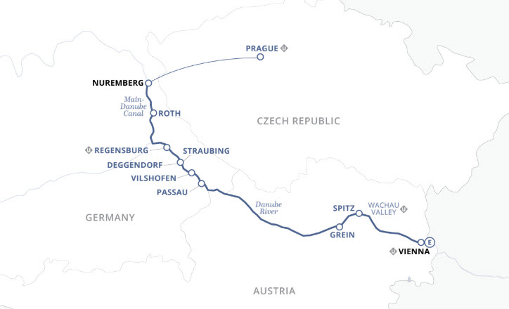 9 Night Castles & Vineyards Danube 2026