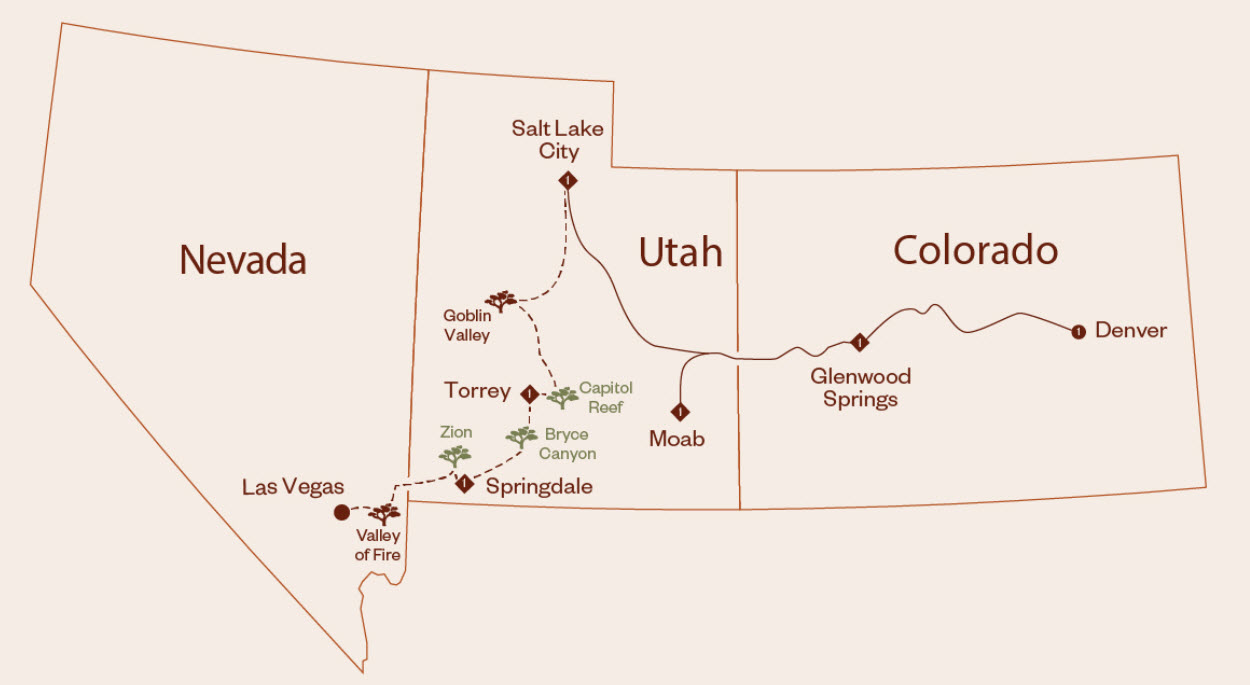 Rockies to the Red Rocks Utah Parks