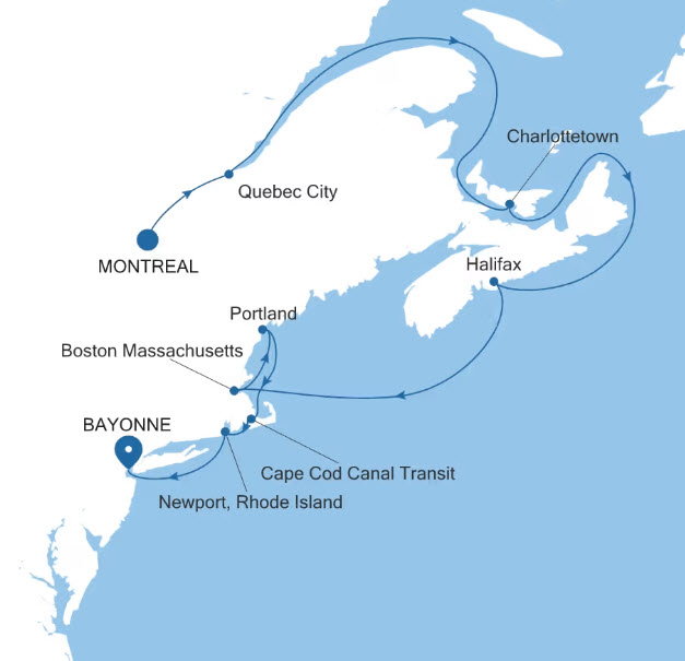 11 Night Canada New England 2026