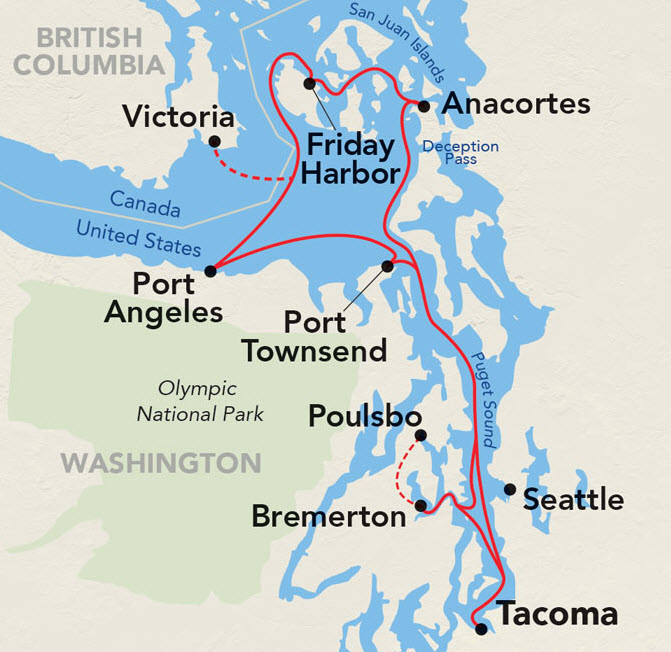 8 Night San Juan Islands Cruise