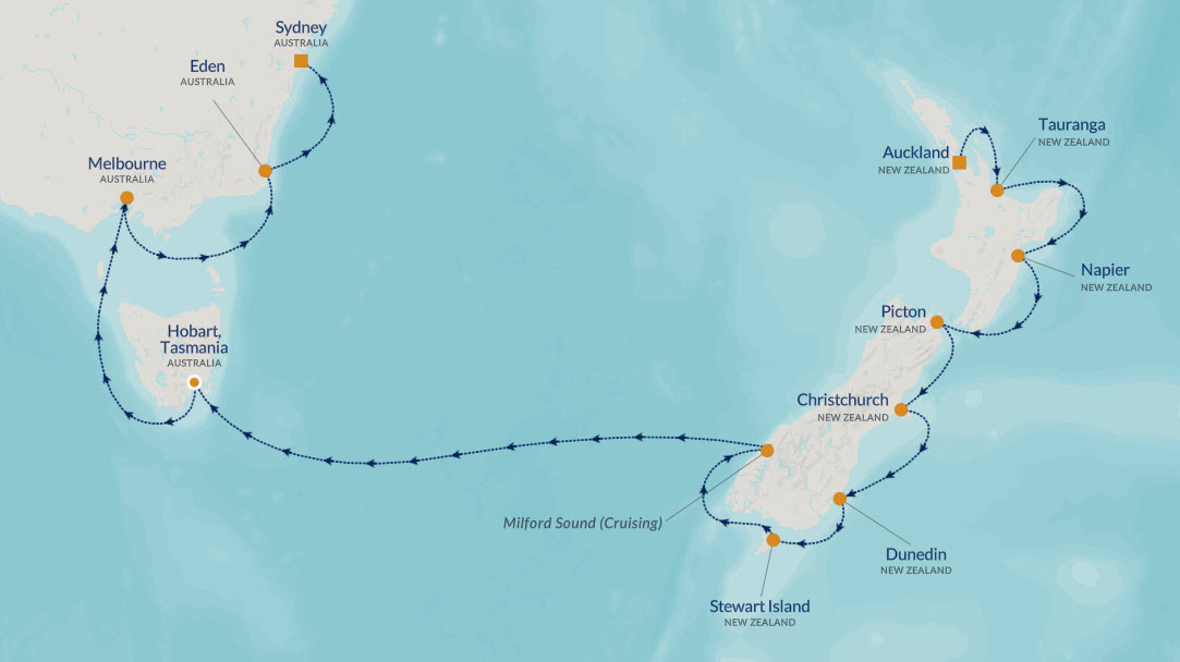 15 Night New Zealand Australia 2027