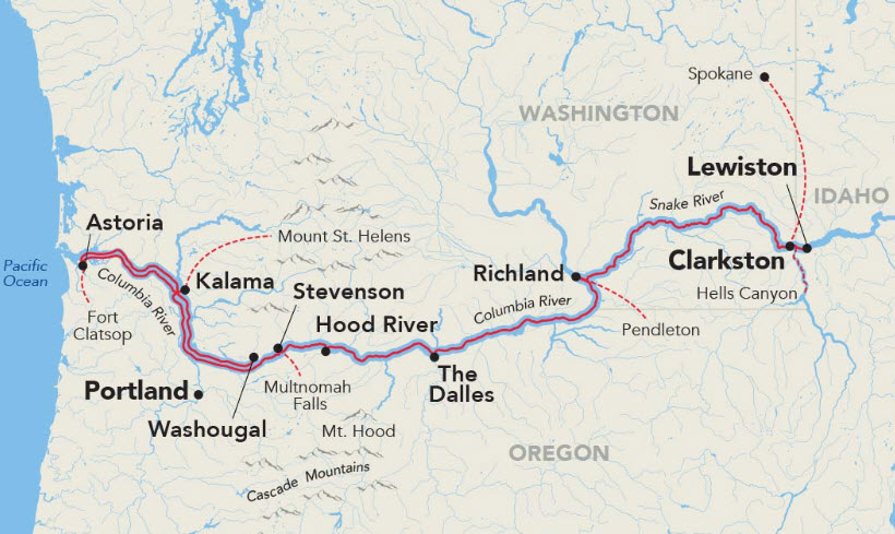9 day Columbia & Snake River 2026